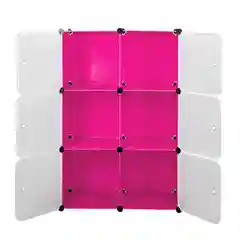 Розовый шкаф Paxwell 2х3