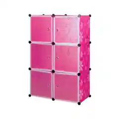 Розовый шкаф Paxwell 2х3
