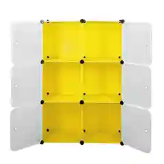 Желтый шкаф Paxwell 2х3