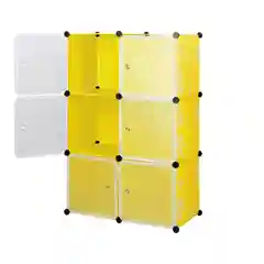 Желтый шкаф Paxwell 2х3