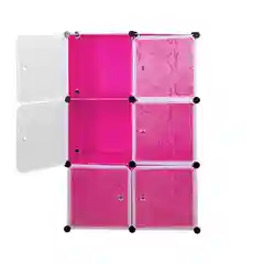 Розовый шкаф Paxwell 2х3