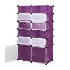 Фиолетовый шкаф Paxwell 2х6
