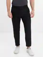 Черный брюки мужские зауженые
