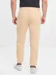 Бежевый брюки мужские зауженые