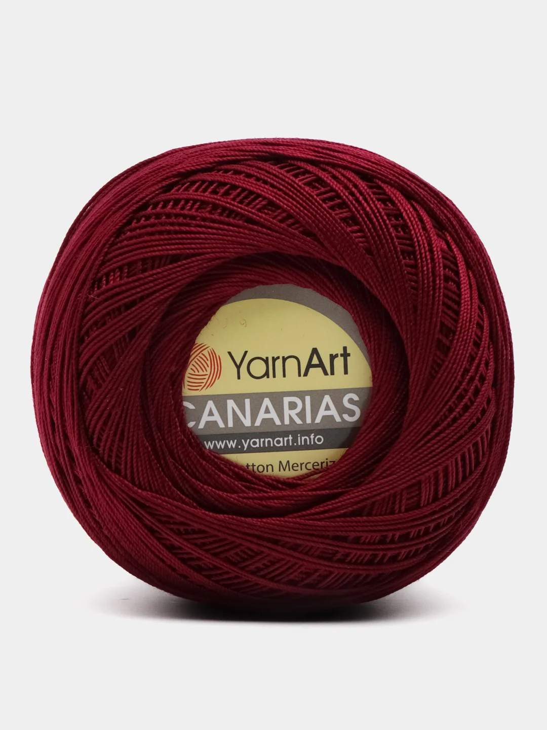 Бордовый пряжа Yarnart Canarias набор 3 штуки