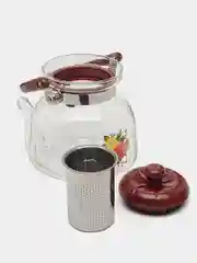 Заварочный чайник, Жаропрочная стеклянная 1.2л