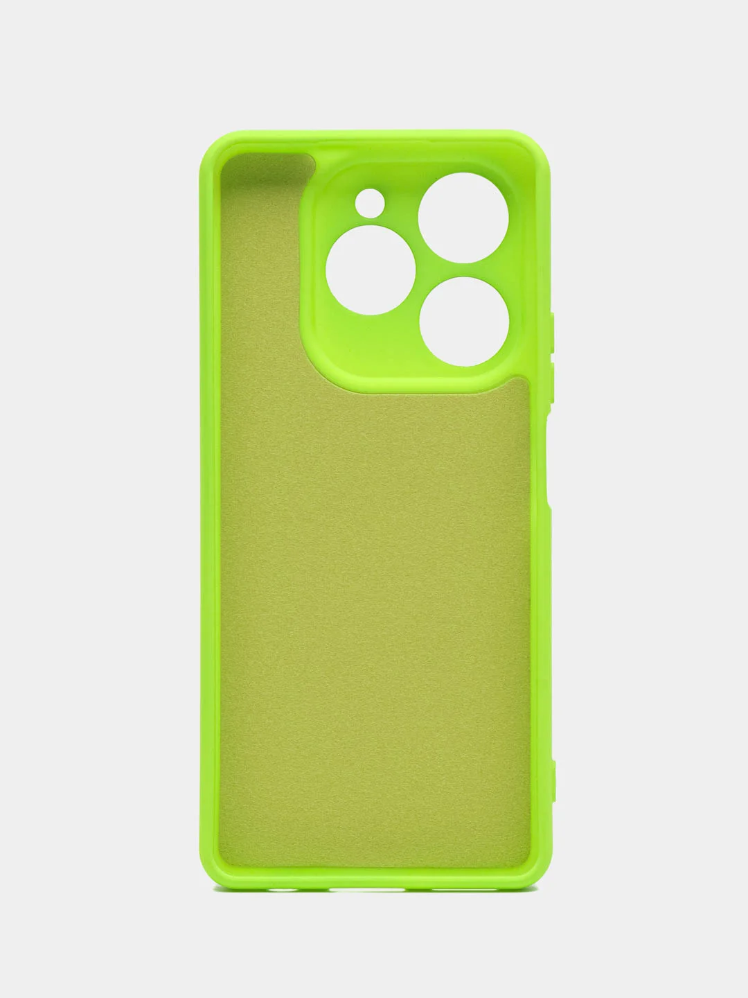 Лайм чехол для Tecno Spark 20 Pro (Техно Спарк 20 Про), Silicone Case