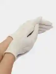 Белый перчатки нейлоновые белые, без ПВХ