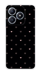 Силиконовый чехол на Realme C63 / Реалми C63 прозрачный, с принтом, защита камеры