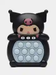 Черный электронный поп ит, интерактивная игрушка антистресс Pop it