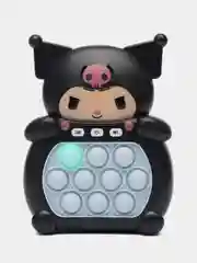 Черный электронный поп ит, интерактивная игрушка антистресс Pop it