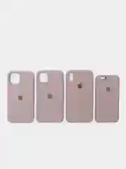 Бежевый меланж чехол на iPhone, Айфон 11, XR, XS, X, 8 Plus, 7 Plus, SE, 6S, Pro Max силиконовый
