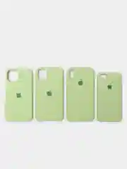 Зеленый чехол на iPhone, Айфон 11, XR, XS, X, 8 Plus, 7 Plus, SE, 6S, Pro Max силиконовый