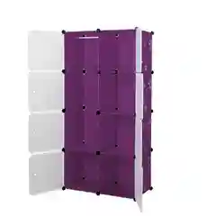 Розовый шкаф Paxwell 2х4