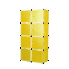 Желтый шкаф Paxwell 2х4