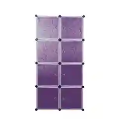 Фиолетовый шкаф Paxwell 2х4