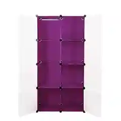 Розовый шкаф Paxwell 2х4