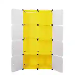 Желтый шкаф Paxwell 2х4