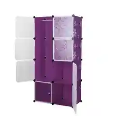 Розовый шкаф Paxwell 2х4