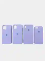 Лавандовый чехол на iPhone, Айфон 11, XR, XS, X, 8 Plus, 7 Plus, SE, 6S, Pro Max силиконовый