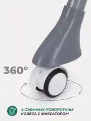 Зеленый стульчик для кормления MOWBaby "NEMO" MBH140