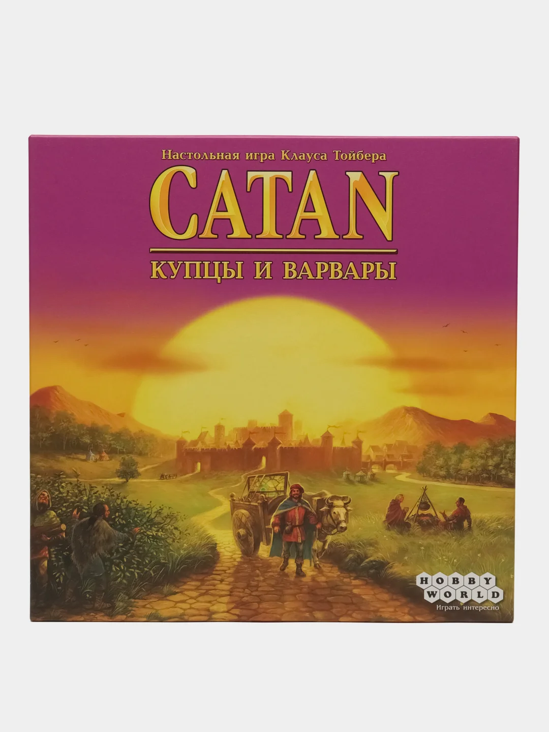 Фуксия дополнение к игре Колонизаторы Catan, мореходы, города и рыцари, купцы и варвары