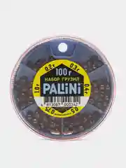 Темно-синий набор рыболовных грузил / груз PALLINI (70-80-100гр)