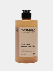 Гель для мытья посуды с энзимами и экстрактом хлопка F FORMULA, 460 ml