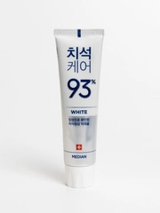 Зубная паста отбеливающая Median Dental IQ 93% White с цеолитом, корейская косметика