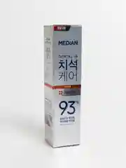 Зубная паста отбеливающая Median Dental IQ 93% White с цеолитом, корейская косметика