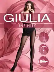 Коричневый колготки женские Giulia Infinity 40