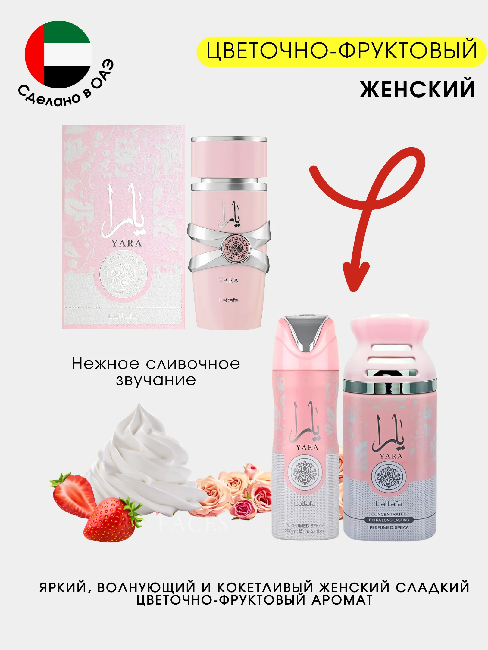 Конфетный дезодорант женский, парфюмированный с ароматами известных брендов, 200 мл