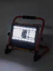 Прожектор светодиодный, солнечная панель Powerbank, USB + TYPE-C