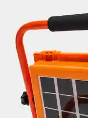 Прожектор светодиодный, солнечная панель Powerbank, USB + TYPE-C