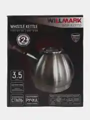 Красный чайник WILLMARK WTK-4221SS