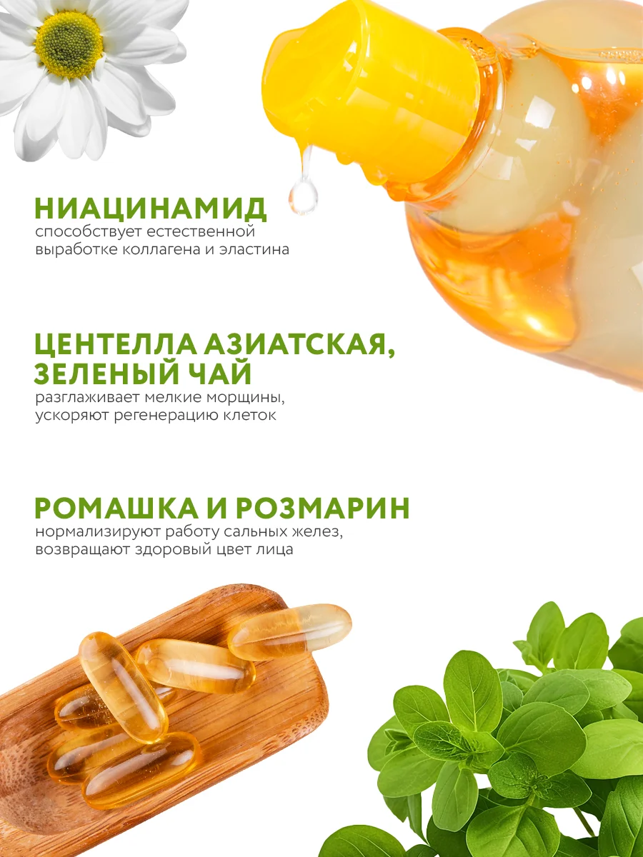 Name Skin Care Тонер для лица Ниацинамид, 500 мл