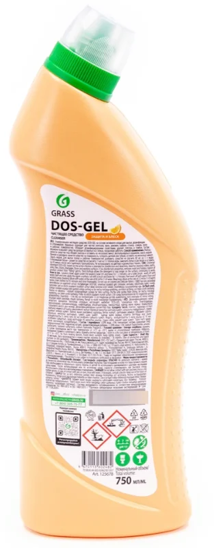 Универсальный чистящий гель Grass DOS-GEL" Сила цитрусов"