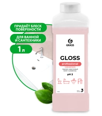 Чистящее средство Grass Gloss Concentrate, для ванной и сантехники, 1 л
