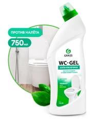 Средство для чистки сантехники Grass WC-gel, анти-ржавчина, гель