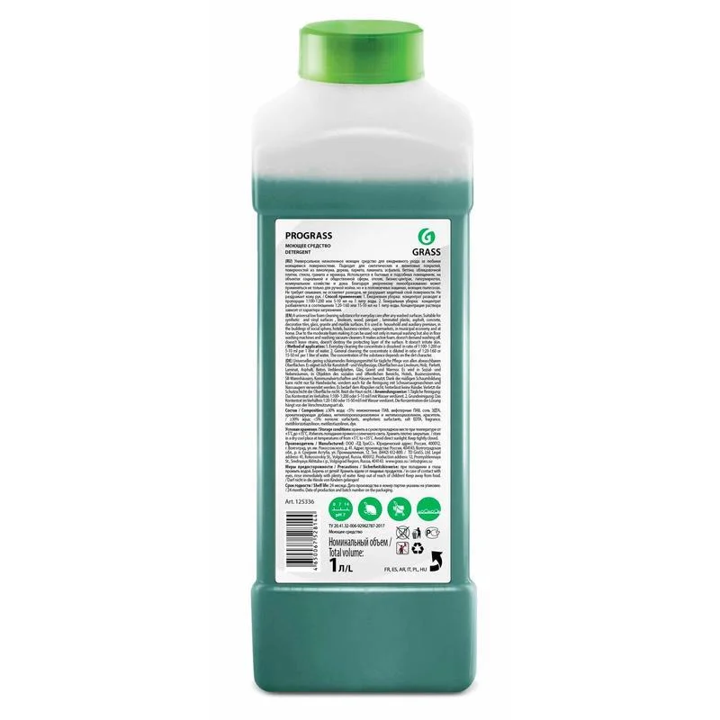 Моющее средство Grass Prograss, для всех типов поверхности, 1 л