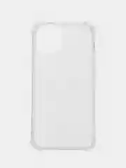 Чехол для iPhone 12 / 12 Pro / 12 Pro Max / 12 mini / Силикон прозрачный / С бортами