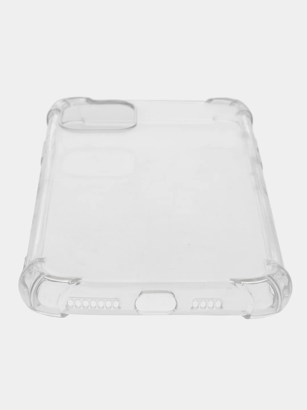 Чехол для iPhone 11 / 11 Pro / 11 Pro Max / Силикон прозрачный / С бортами