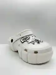 Мятный сабо с джибитсами женские