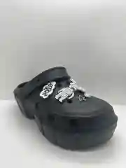 Мятный сабо с джибитсами женские