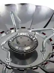 Плитка газовая к баллону с цанговым захватом портативная с лепестками малая
