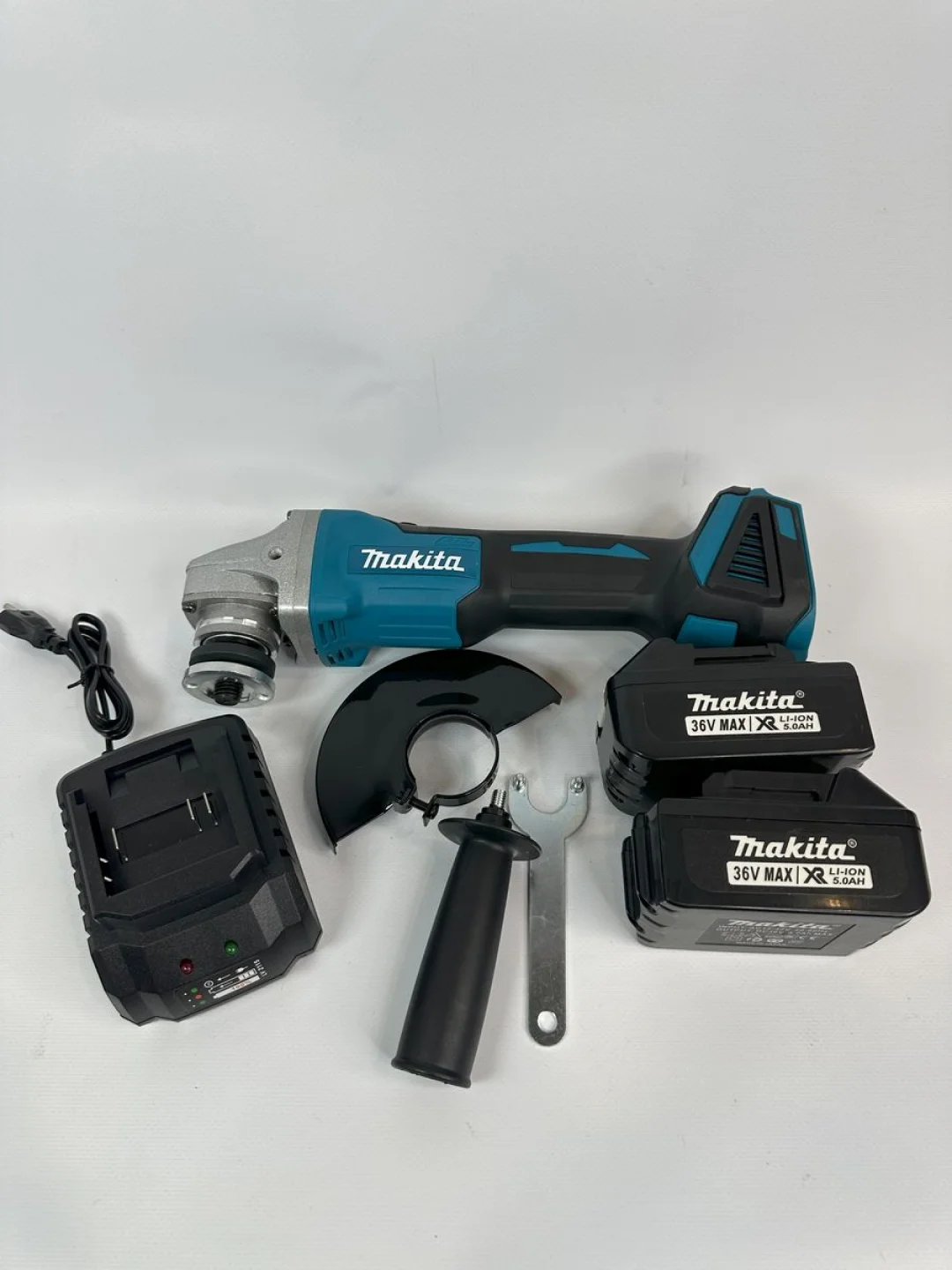 Болгарка УШМ аккумуляторная Makita 36V, бесщеточная, 125мм