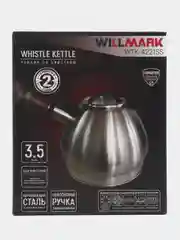 Серый металлик чайник WILLMARK WTK-4221SS