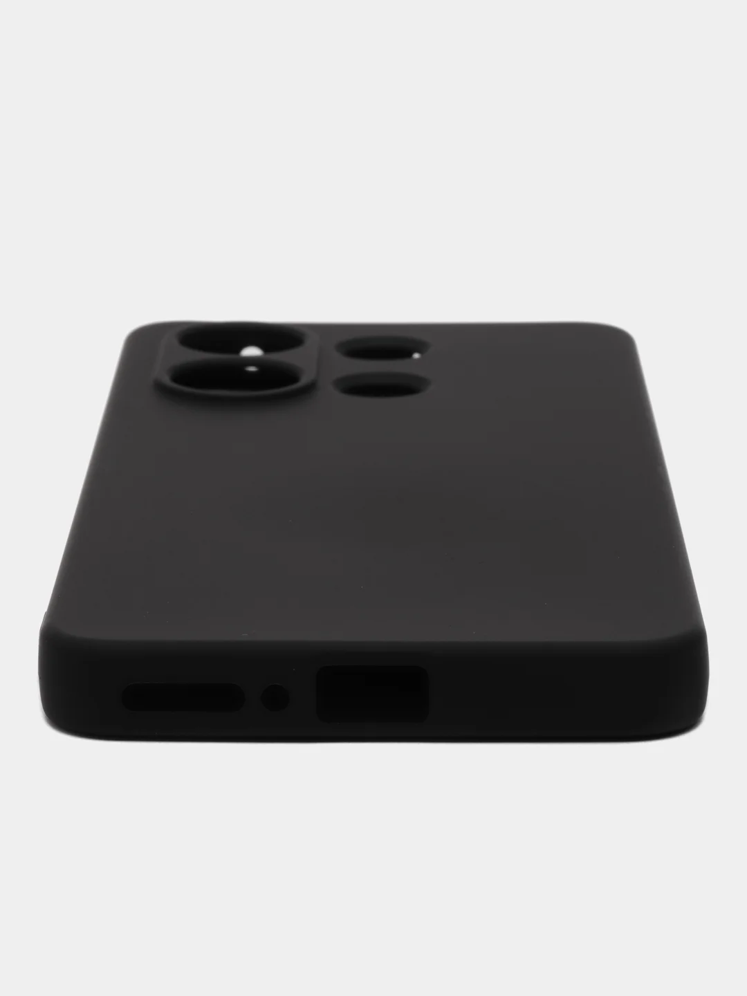 Черный чехол для Xiaomi Redmi Note 13 4G (Сяоми Редми Ноут 13 4 Джи), Silicone Case