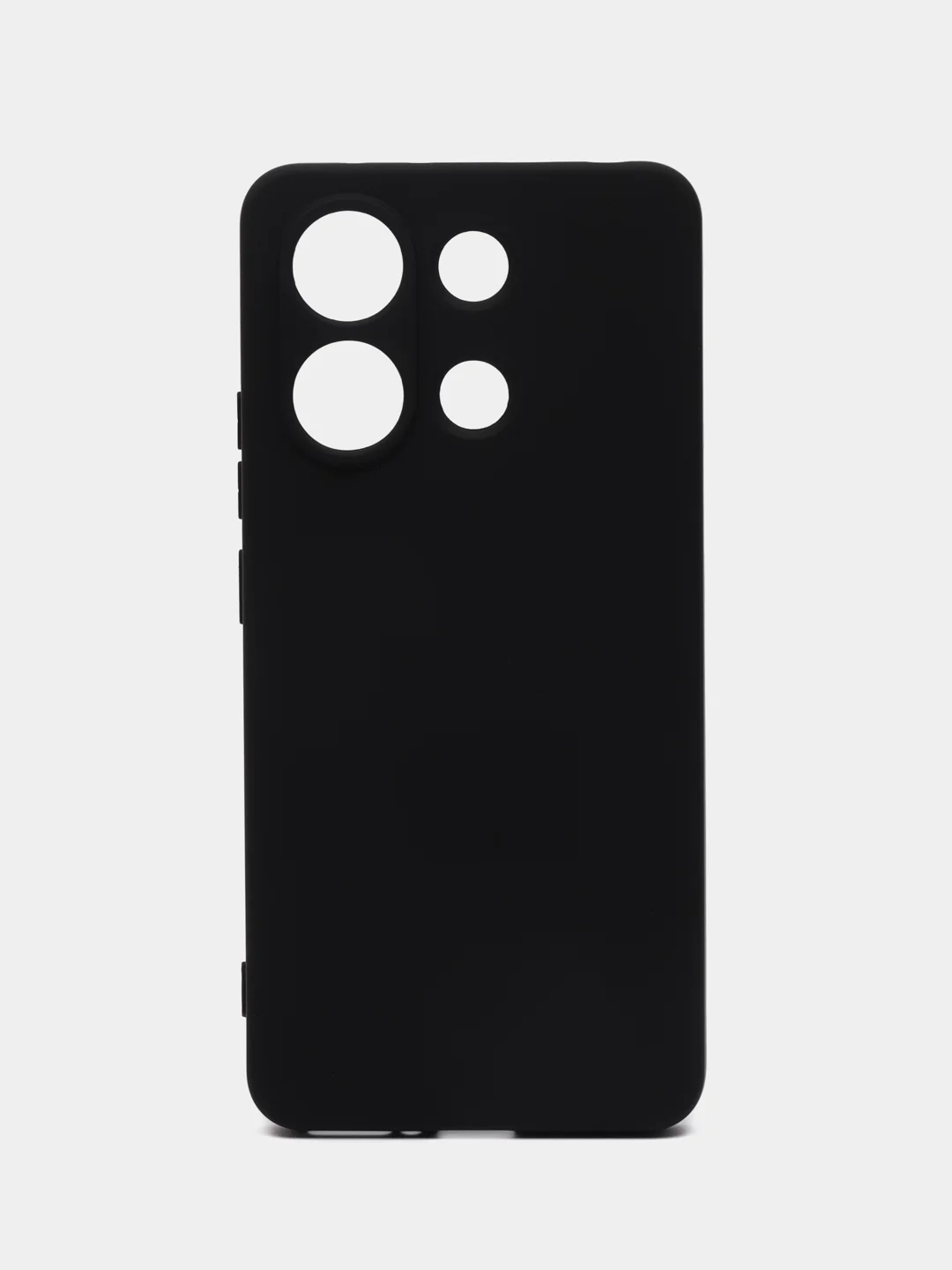 Черный чехол для Xiaomi Redmi Note 13 4G (Сяоми Редми Ноут 13 4 Джи), Silicone Case