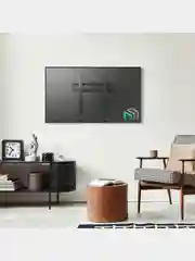 Черный кронштейн для телевизора 32"-65" ONKRON NN24, фиксированный, до 50 кг, черный